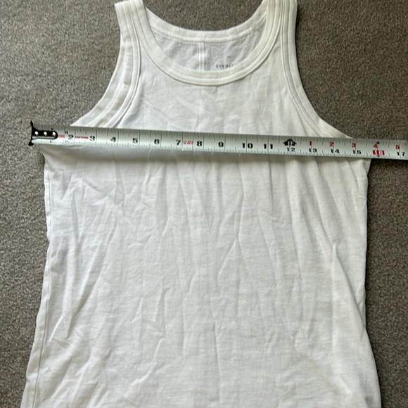 Everlane Organic Cotton High Neck Tank Top XXS Worn Once! - Picture 10 of 10